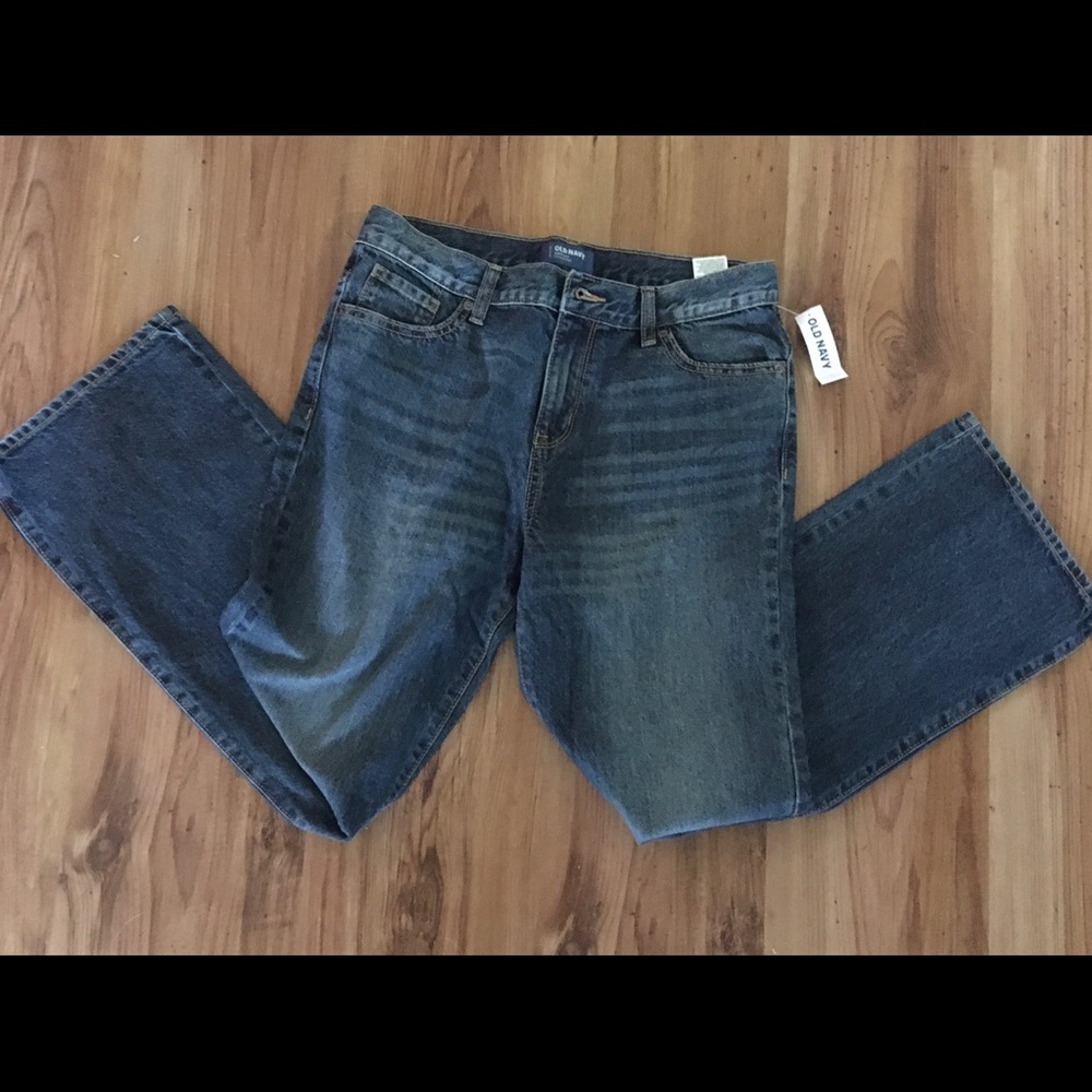 Old Navy 14 H husky jeans boot cut NWT